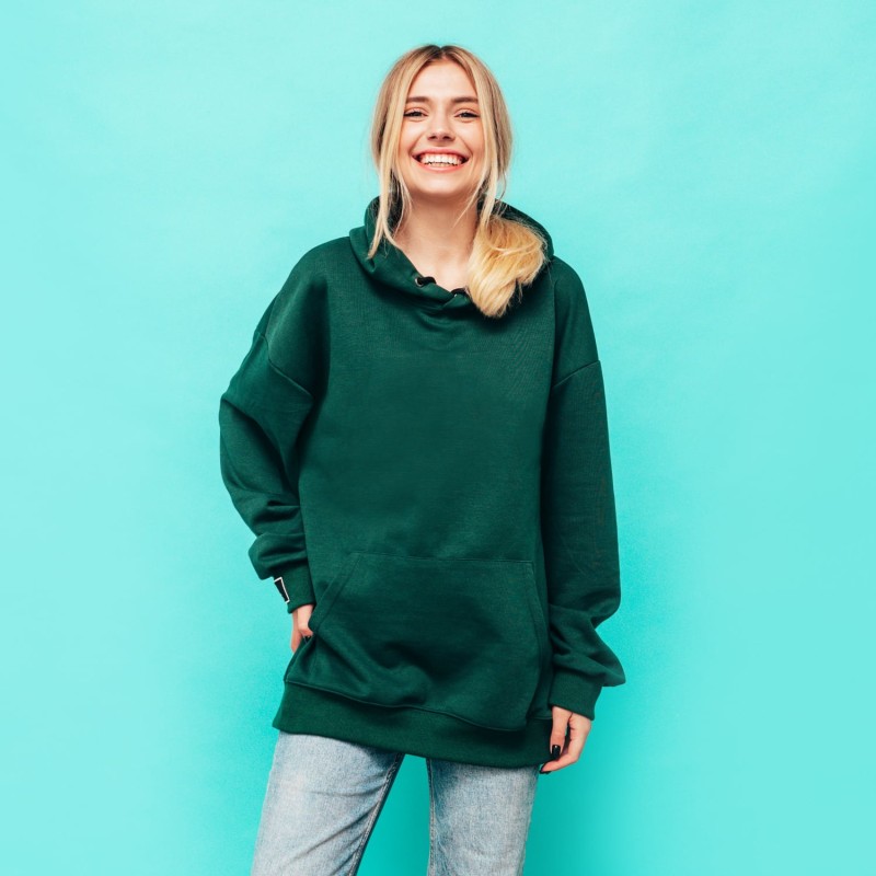 Dark Green Hoodie